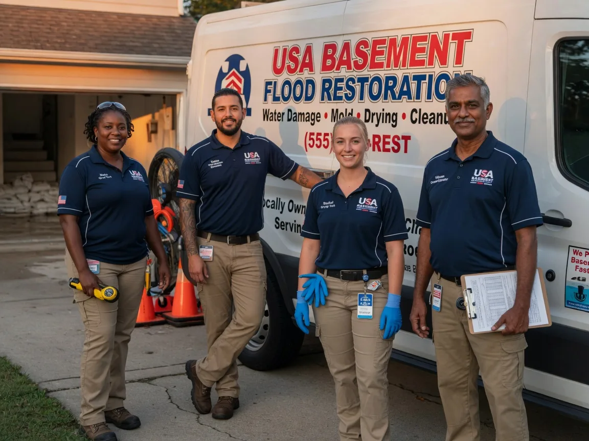 Basement Flood Cleanup company in Poplarville, MS