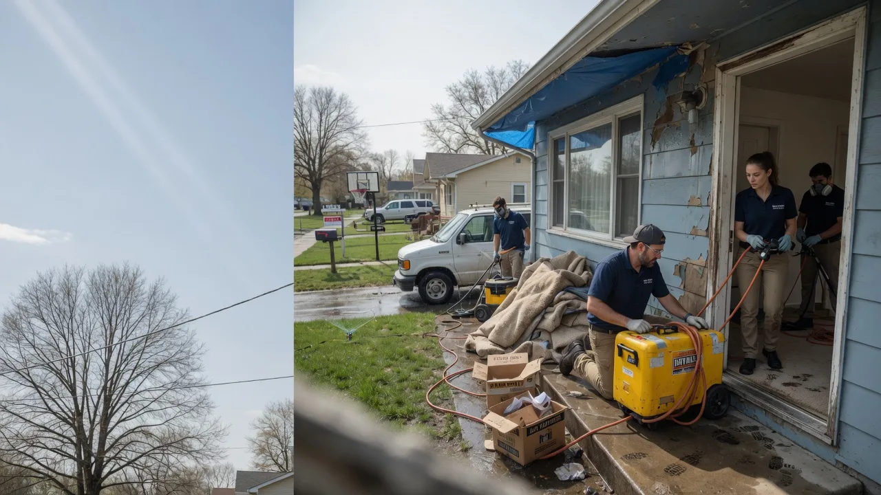 Basement Flood Cleanup in Poplarville, MS near me